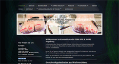 Desktop Screenshot of fishspa.de